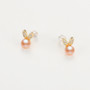 Natural Cultured Freshwater Pearl Earring