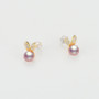 Natural Cultured Freshwater Pearl Earring