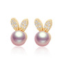 Natural Cultured Freshwater Pearl Earring