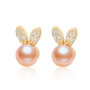 Natural Cultured Freshwater Pearl Earring