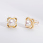 Natural Cultured Freshwater Pearl Earring