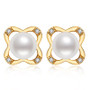 Natural Cultured Freshwater Pearl Earring