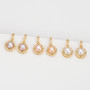 Natural Cultured Freshwater Pearl Earring