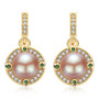 Natural Cultured Freshwater Pearl Earring