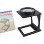 Large Three-folding Plastic Reading Magnifier With Scale