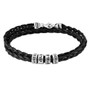 Silver Small Custom Beads Men's Bracelet