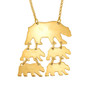 Vertical Mama Bear Necklace