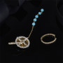 Created Diamond Tassel Long Dangle Earrings