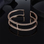 Fashion I-type Bracelets Open Sterling Silver Bangle