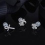 3 Pcs Arrow Fashion Stud Earrings Set