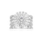 Sunflower Crystal Diamond Fashion Personalized Magic Ring