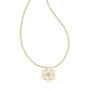 925 Sterling Silver Snowflake Necklace Clavicle Chain