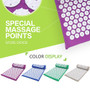 Massager Cushion Massage Yoga Mat Acupressure Relieve Stress Back Body Pain Spike Mat Acupuncture Massage Yoga Mat with Pillow