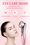 4 in 1 Beauty Kit Professional LCD Ultrasonic Skin Scrubber - 5 in 1 Facial skin care device multifunction Ion -Mini Nano Mister Portable Facial Steamer - Acne Tool