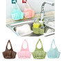 Portable Home Kitchen Hanging Drain Bag Basket Bath Storage Tools Sink Holder Multi-Purpose Home Storage Organization #10