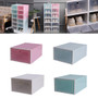 1 PC Thickened Drawer Shoe Storage Box Transparent Plastic Shoe Organizer Case Stackable Rectangle PP Shoe Boxes Organizer #15