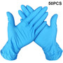 50/100 PCS 5 Color Disposable Gloves Latex Dishwashing/Kitchen/Medical /Rubber/Garden Gloves Universal For Left and Right Hand