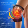 Knee Joint Physiotherapy Massager Quick Effect Electric Heating Massager Pain Relief Rehabilitation Health Care Tool Gift