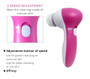 5 in 1 Electric Facial Cleanser Wash Face Cleaning Machine Skin Pore Cleaner Body Cleansing Massage Beauty Massager Clean Tools