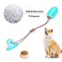 Pet Dog Toys Silicon Suction Cup Tug dog toy Dogs Push Ball Toy Pet Tooth Cleaning Dog Toothbrush for Puppy large Dog Biting Toy