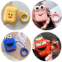 Cartoon Cute box Wireless Bluetooth Headset case for Apple Airpods 1 2 Earphone soft Silicone Cover For Airpods Protective Cases