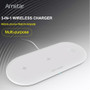 Amstar 3 in 1 Wireless Charger for Airpods Apple Watch 5 4 3 2 1 iWatch 10W Fast Wireless Charging Pad for iPhone 11 Pro XS X 8