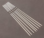 15pcs Reusable flat stainless steel barbecue skewers bbq Needle stick  For outdoor camping picnic tools cooking tools