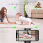Portable Auto-tracking Smart Capture Selfie Sticks , 360 Rotation Auto Face Tracking Camera Smart Shooting Camera Auto take picture Phone