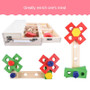 Kids Baby Wood Multifunctional Tool Set Toys Funny Educational DIY Maintenance Box Pretend Toys for Children Birthday Xmas Gift