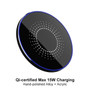 15W QI Quick Charging Wireless Fast Charger usb tpye c QC 3.0 Mobile phone Station For iphone samsung s9 xiaomi SIKAI