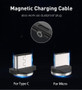 USB Type C Cable Magnetic USB Cable Fast Charging  Magnet Charger Data Charge Micro USB Cable Mobile Phone Cable USB Cord