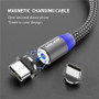 USB Type C Cable Magnetic USB Cable Fast Charging  Magnet Charger Data Charge Micro USB Cable Mobile Phone Cable USB Cord