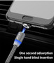 USB Type C Cable Magnetic USB Cable Fast Charging  Magnet Charger Data Charge Micro USB Cable Mobile Phone Cable USB Cord