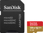 SanDisk 128GB Extreme MicroSDXC UHS-I Memory Card with Adapter - C10, U3, V30, 4K, A2, Micro SD - SDSQXA1-128G-GN6MA