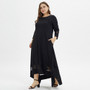 O Neck Casual Long Sleeve Dress