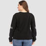 Letter Printed Long Sleeve Pullover