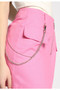 Pink O-Ring Mini Skirt