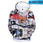 Fairy Tail 3D Hoodies