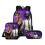 3PCS/Set  Battle Royal Student Backpack