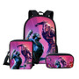 3PCS/Set  Battle Royal Student Backpack