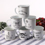 350ML Enamel Various Patterns of Mugs