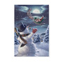 Christmas Snowman - Matte Canvas