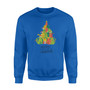 Kitten Christmas tree  - Standard Crew Neck Sweatshirt