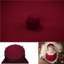 Newborn Photography Props  Baby Romper Jumpsuit Christmas Hat