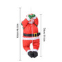 Santa Claus Doll Climbing Ladder Rope