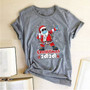 Funny Christmas Santa Claus Women T-Shirt