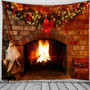 Tapestry Wall Hanging Christmas For Home