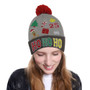 LED Christmas Light Up Knitted Beanie