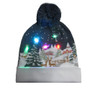 LED Christmas Light Up Knitted Beanie