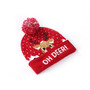 LED Christmas Light Up Knitted Beanie